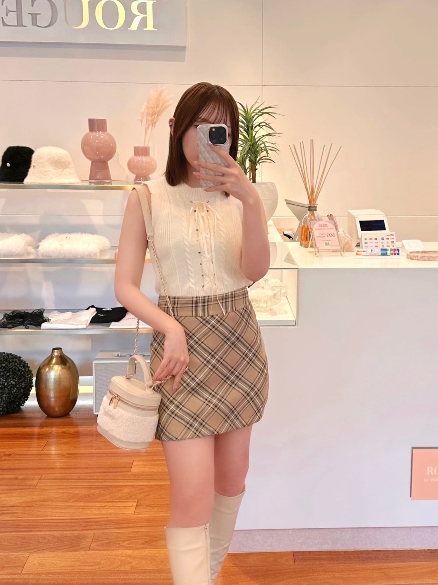 モデル150cm（Sサイズ着用）