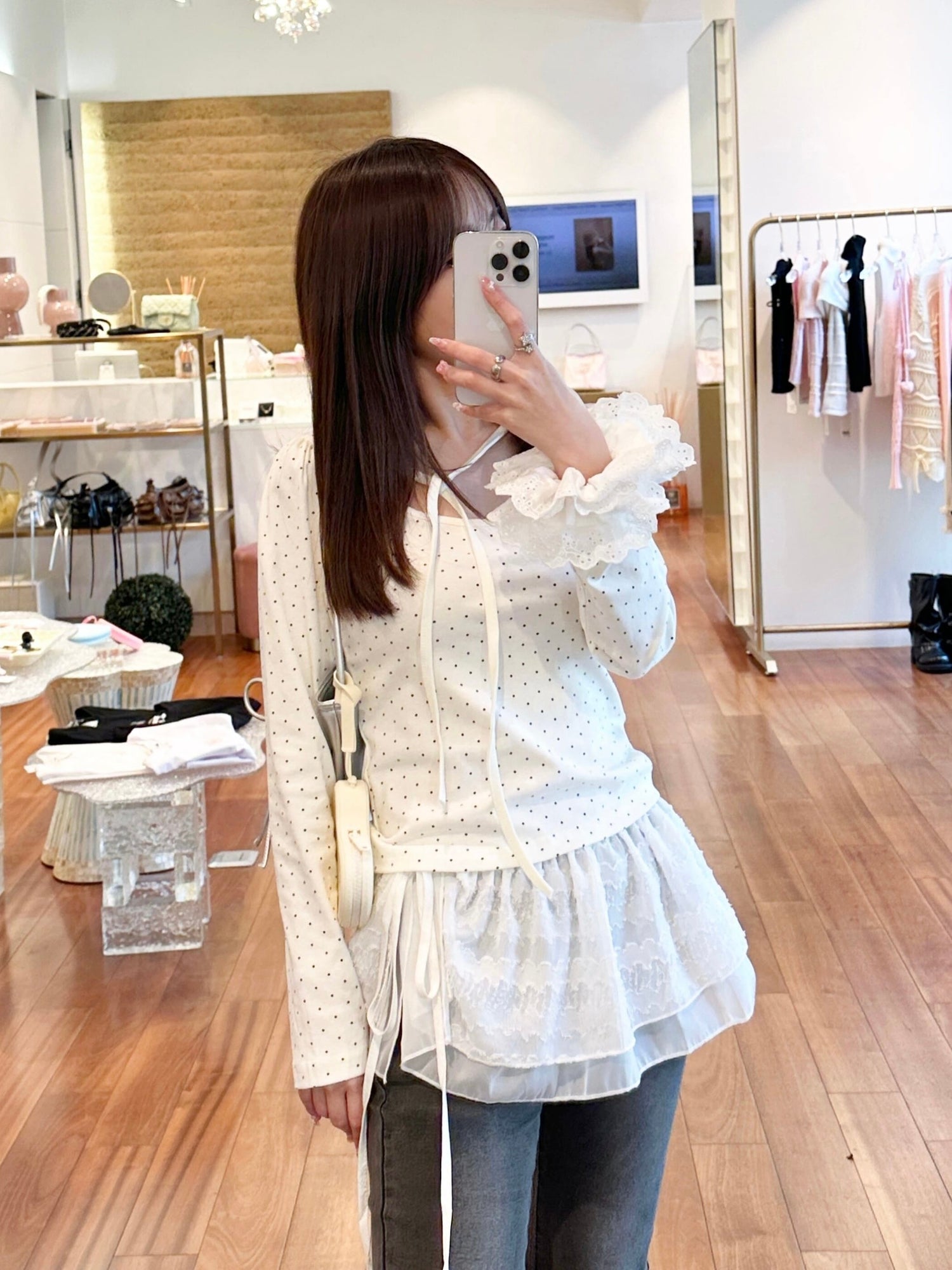 モデル150cm（Fサイズ着用）