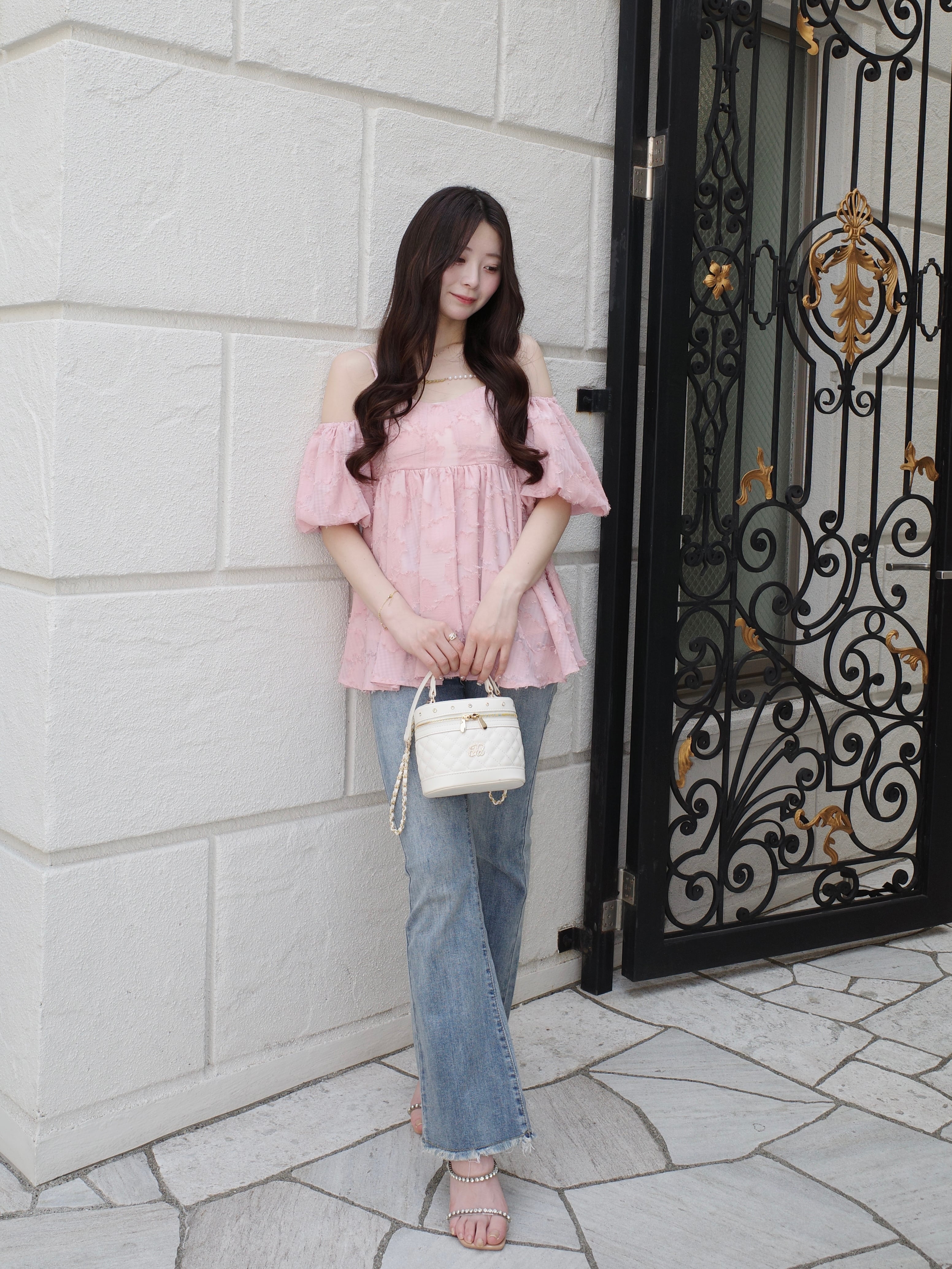stretch flare denim – ROUGE by POMME d'amour