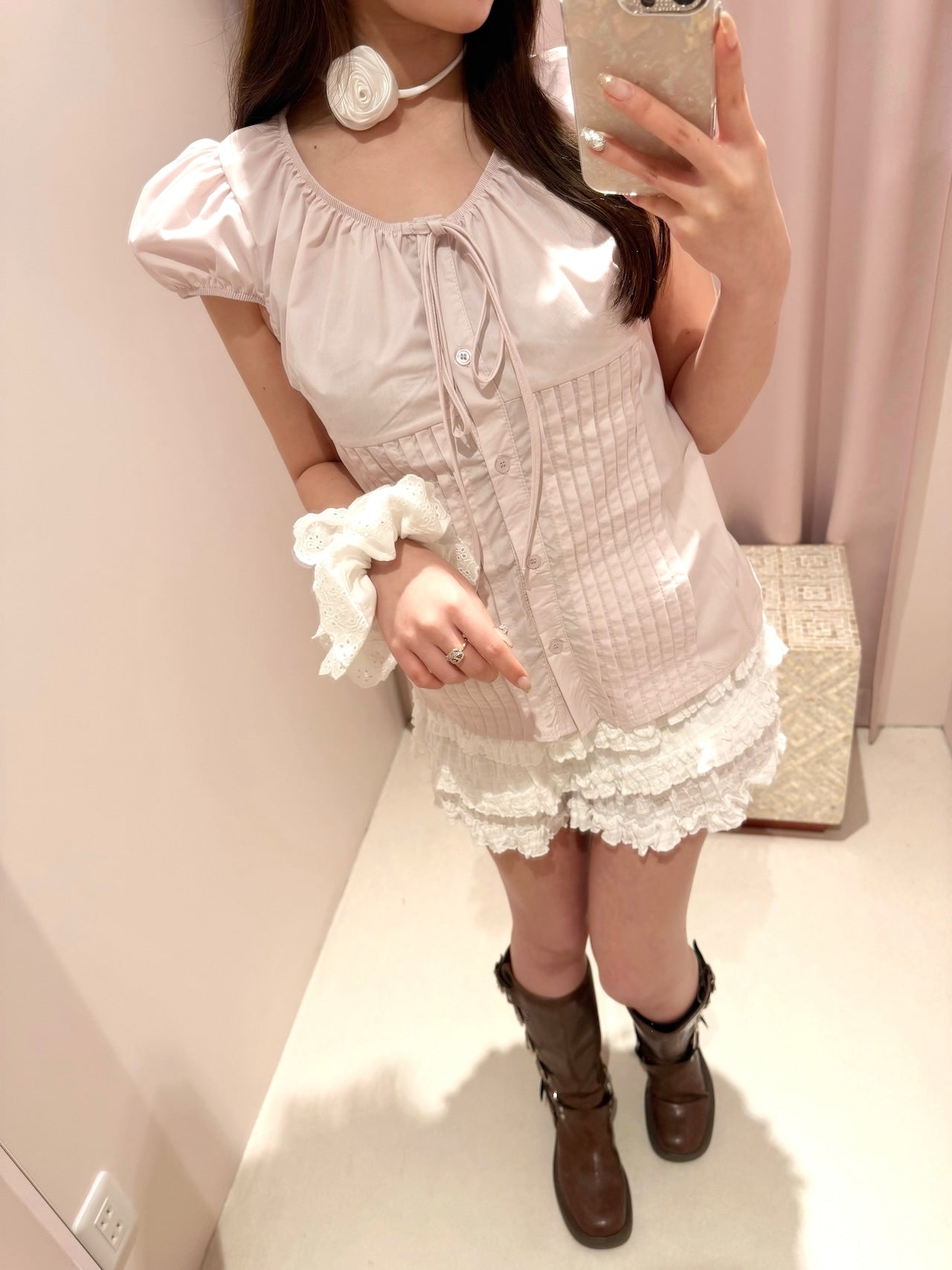 モデル160cm（Fサイズ着用）